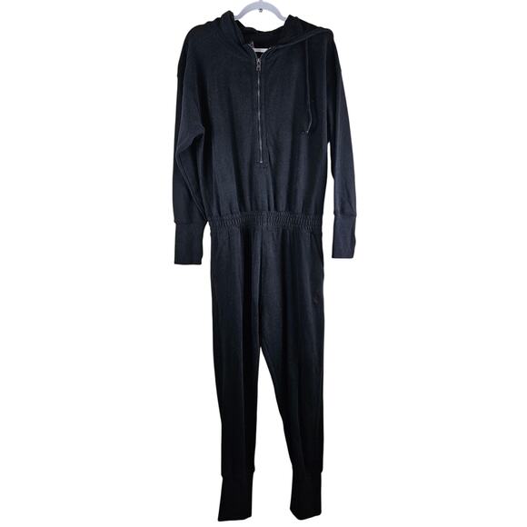 Free People Movement Training Day Jumpsuit Black Activewear Athleisure Size M - Picture 2 of 10
